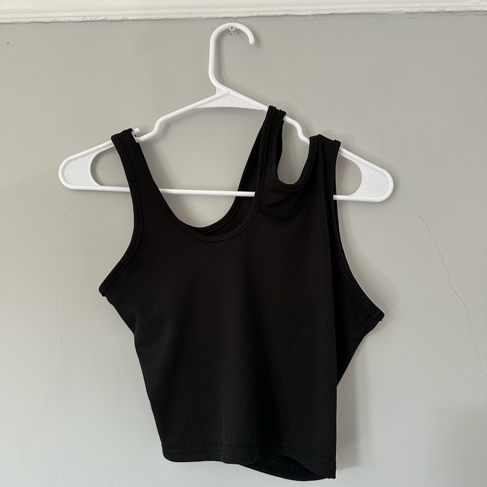 Black Sleeveless Women's Top